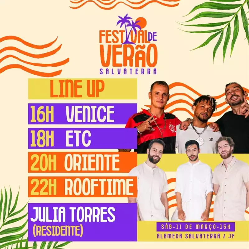 Line-up Festival de Verão Salvaterra